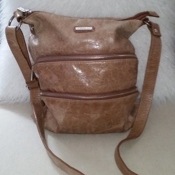 Danier Handbags - Danier leather messenger bag